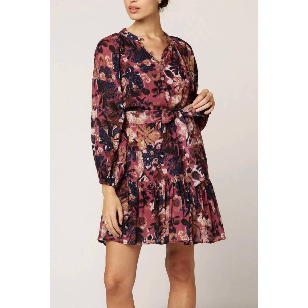 NEW CLEOBELLA elvia mini dress in bergamo
